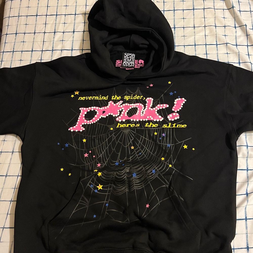 Spyder Black and Pink Lightweight Jacket
